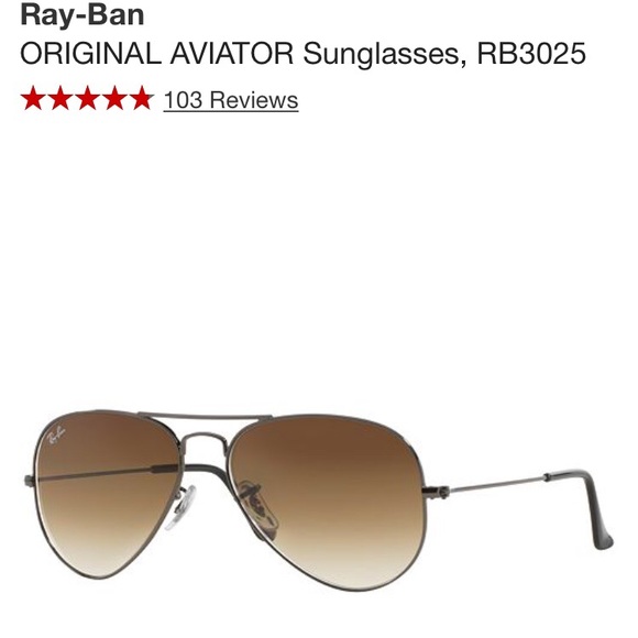 Ray-Ban original aviator sunglasses - Picture 1 of 2